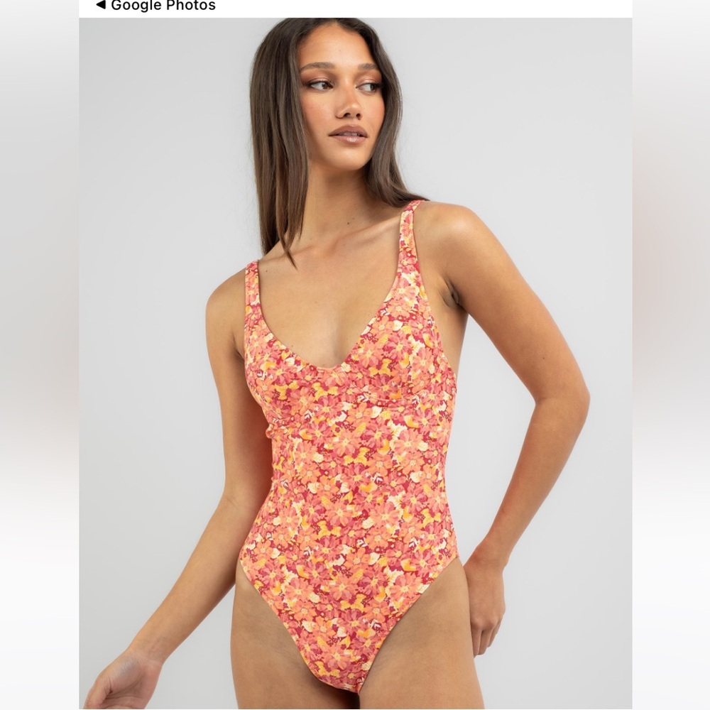 Zadie Floral Underwire One Piece Swimsuit